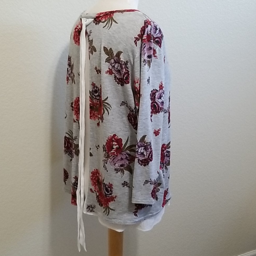 Bobedu Foral Open Back Top Medium - Picture 3 of 10